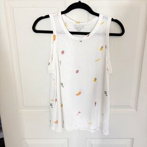 Lucky Brand Fruit Graphic Tee Size Small